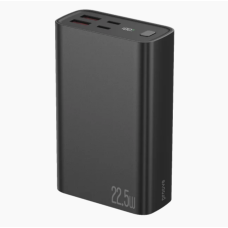 Proove Hyper Flux Plus Power Bank 20000mAh 22.5W ar 2× USB-C un 2× USB – Melns